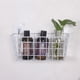 thumbnail image 3 of Organizador de pared de rejilla blanca perfecl 2 piezas estante de almacenamiento, 3 of 8