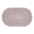 thumbnail image 1 of Design Imports DII Dusty Lilac Oval Crochet Bath Mat, 1 of 4