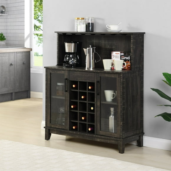 Milanhome All Bar Cabinets Milanhome All Bar Cabinets, Damarus Locking Bar Cabinet