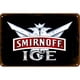 thumbnail image 1 of Chapa Smirnoff Metal Vintage Barra Pintura Hierro Rectangular Artística 30x20cm, 1 of 9