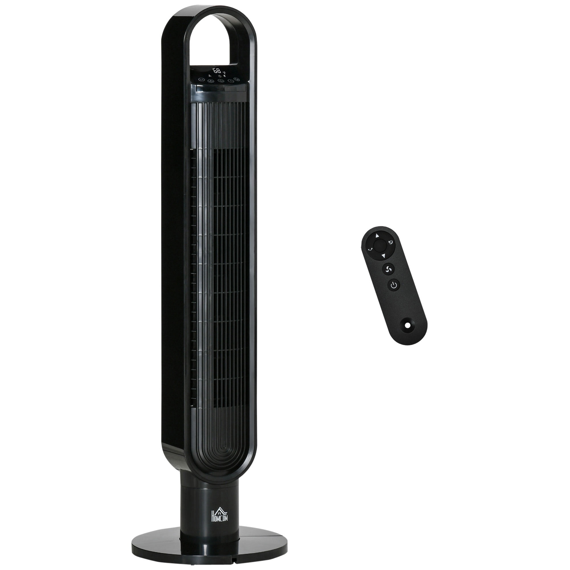 39.25" Tower Fan Cooling for Bedroom with 80Â° Oscillating, 3