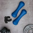 thumbnail image 5 of Minkissy 20pcs Dumbbell Mat Black Rubber Floor Protection for Home Gym, 5 of 5