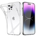 thumbnail image 1 of Funda de teléfono transparente para iPhone 11 12 13 14 Pro Max, funda de silicona suave de TPU para iPhone X XS Max XR 8 7 6 Plus, funda trasera transparente Dengxun unisex, 1 of 1