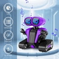 thumbnail image 3 of Robot de juguete MindPal Emo con mando a distancia recargable, color morado, 3 of 7