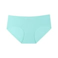 thumbnail image 2 of SROBPTY Womens Underwear, Panties for Women, Women's Plus Size Low Waist Thin Comfortable Breathable Briefs Daily Underwear Sky Blue,M, 2 of 3