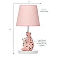 thumbnail image 4 of Lambs & Ivy Enchanted Safari Pink Leopard Lamp with Shade & Bulb, 4 of 5