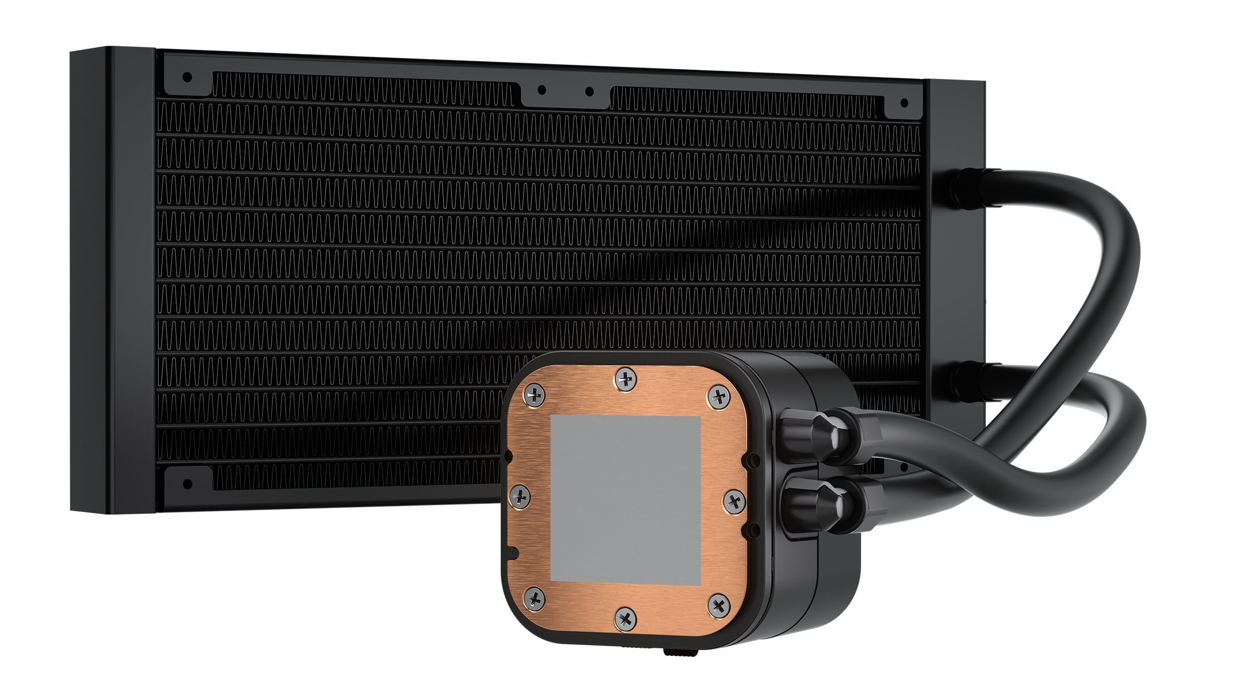 CORSAIR H100x RGB ELITE 240mm AIO CPU Cooler, 32 LEDs, SP120 PWM