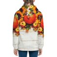 thumbnail image 6 of Sikiie Thanksgiving With Autumn Zip Up Hoodie Teenage, hoodies for Teenage, Zipper Sweatshirt Jacket for Daily, Traveling-Medium, 6 of 6