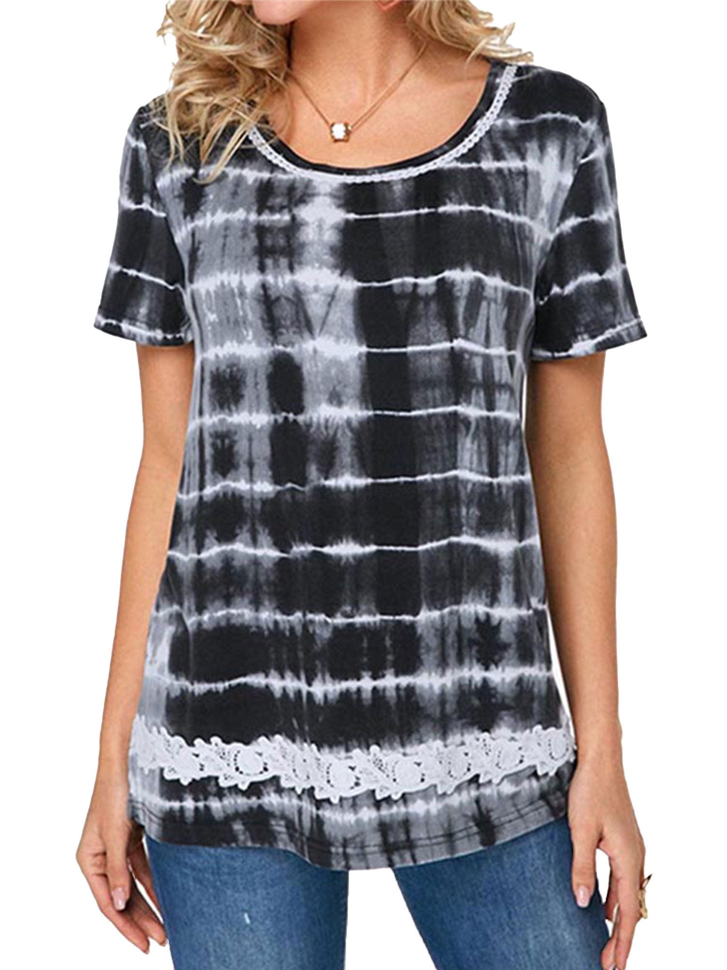 plus size tie dye t shirts