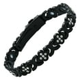 thumbnail image 2 of Magnetic Bracelet, Women's Pure Copper Four-Leaf Clover Bracelet, Ultra Strength Magnetic Bracelet, Copper Bracelets for Women, Four-Leaf Clover Copper Bracelet Jewelry Black, 2 of 9