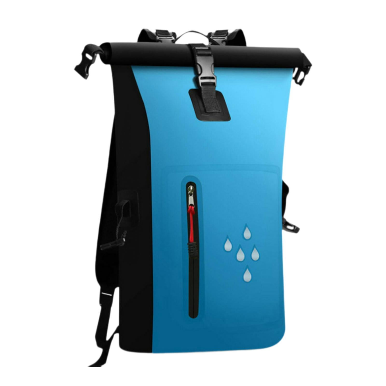 Baoblaze Dry Bag Waterproof 25L Weld Resistant Portable Portable Saco Drier Pack Blue