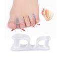 thumbnail image 3 of 1 Pair Toe Separator Bunion Hallux Valgus Orthosis Overlapping Correctors, 3 of 4