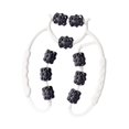 thumbnail image 4 of TOOYFUL 9 Wheels Arm Leg Massager 9 Wheels Massage Roller Sturdy Circular Leg Clamp Massage Roller, for Calves Hand Arm Black, 4 of 10