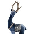 thumbnail image 3 of Blue & Gold Deer Christmas Decoration, 3 of 6