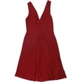 thumbnail image 2 of Ralph Lauren Womens Embellished Sheath Dress, Red, 10, 2 of 2