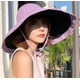 thumbnail image 2 of Sombrero de sol plegable reversible para mujer, sombrero de pescador con protección solar UV, ala ancha, gorra de playa de verano, 2 of 3