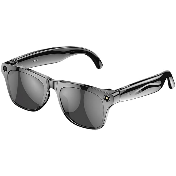 Gafas Inteligentes NeoVision 1 Pieza Cámara 1.3MP 512MB 260mAh Bluetooth Traductor App Móvil Negro.