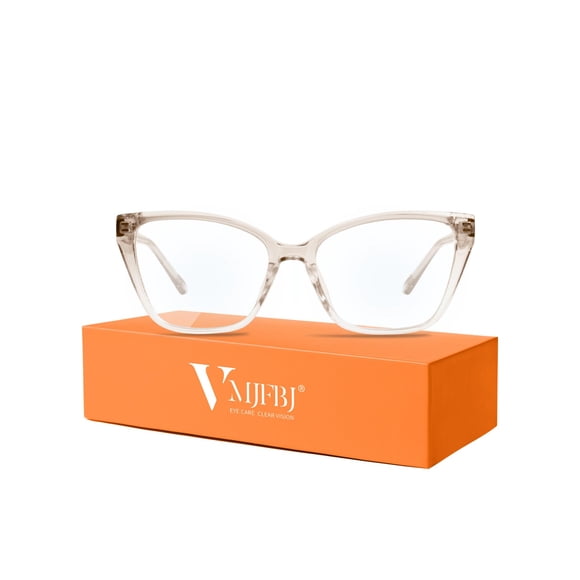 Gafas con filtro de luz azul VMJFBJ de ojo de gato, ligeras, color champán