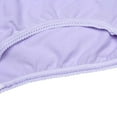 thumbnail image 5 of Baywell Women's Over The Bump Maternity Panties High Waist Full Coverage Pregnancy Underwear 3 Pack Purple M-5XL, 5 of 8