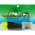 thumbnail image 2 of Gary Yamamoto Custom Baits Soft Plastic Bait 9-10-913 5" Senko Worm Green Pumpkin Chartreuse Tail, 2 of 5