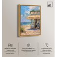 thumbnail image 2 of By the Sea Store Canvas Monet Coastal by Art Remedy, Gold Frame, 24" x 36", 2 of 7