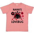 thumbnail image 3 of Inktastic Valentine's Day Nana's Lovebug Boys or Girls Toddler T-Shirt, 3 of 5