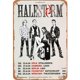 thumbnail image 1 of Hojalata Rectangular 20*30cm Plano Serie Musical Banda Halestorm (2), 1 of 9