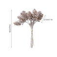 thumbnail image 2 of Christmas Tree Pinecone Decoration Fake Plant Gift Box Decorations Diy Crafts 6Pcs Artificial Stems, 2 of 12