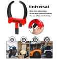 thumbnail image 3 of Wheel Lock Tevlaphee Universal Heavy Duty Security, negro y rojo, 3 of 6