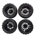 thumbnail image 3 of Off Road Tires, 4PCS Strong Support Resistant To Deformation Rubber RC Tires  for 1/10 Car, 3 of 7