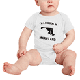 thumbnail image 2 of I'm A Big Deal in Maryland Cute Baby Boy Girl Clothes Bodysuits, 2 of 5