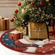 thumbnail image 1 of Adornos navideños, adornos navideños, regalos navideños, falda para árbol de Navidad, decoración para fiestas navideñas, delantal para base de árbol, decoraciones para festivales., 1 of 6