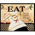thumbnail image 2 of DiPaolo, Dan 18x15 Black Ornate Wood Framed with Double Matting Museum Art Print Titled - Eat Drink Be Merry, 2 of 4