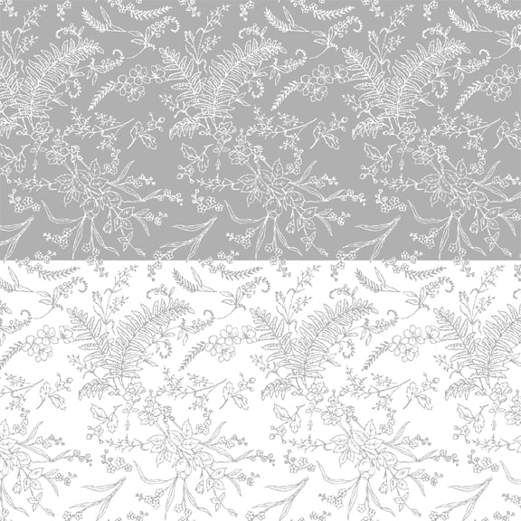 Winter Brush Print Lush & Supreme Quality Reversable Duvet Cover Set