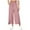 Pink-women's summer linen pants, variant on Dazajoo Linen Pants Women Summer Boho Floral Embroidered Pants Wide Leg Palazzo Crop Ankle Pants Comfy Lounge Trousers,Beige,S