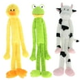 thumbnail image 2 of Multipet Swingin' Slevins Cow Plush Dog Toy, Extra Long, Extra Squeakers, 2 of 8