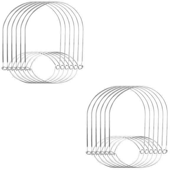 WRITWAA Mason Jars Hangers Stainless Steel for Kitchen Use 12Pcs