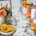 thumbnail image 4 of Fall Pumpkins Table Runner, Autumn Thanksgiving Kitchen Dining Table Decoration for Home Party Decor 13x90 Inches, 4 of 9