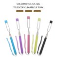 thumbnail image 4 of YAOMOBB Camping Accessories Telescopic Barbecue Fork with Silicone Handle for Multifunctional BBQ Tool in Kitchen, 4 of 5