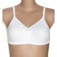 thumbnail image 3 of Just My Size Womens Plus Satin Lace Inset Wireless Bra, 3 of 4