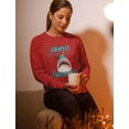thumbnail image 3 of Tstars Womens Ugly Christmas Sweater Jawlly Christmas Xmas Party Shark Christmas Gift Funny Humor Holiday Shirts Xmas Party Christmas Gifts for Her Women Sweatshirt Ugly Xmas Sweater, 3 of 6
