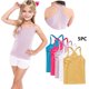 thumbnail image 2 of Odeerbi Camisetas de Las Niñas de 5 Paquetes Camisetas de Algodón Y Espalda Camisetas Bajas Sin Mangas Básicas Suaves, 1-13 Años, 2 of 9