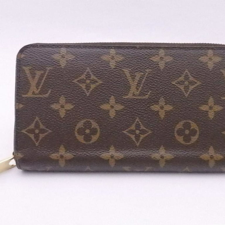 Louis Vuitton - Authenticated Zippy Wallet - Cloth Brown for Women, Good Condition