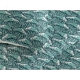thumbnail image 3 of Ambesonne Underwater Quilted Bedspread Set 3 Pcs, Nautical Jellyfish Art, King, Almond Green and White, 3 of 4