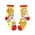 thumbnail image 6 of Sega Sonic The Hedgehog Boys' Socks Tails And Sonic Character 2 Pairs Athletic Crew Socks, 6 of 6
