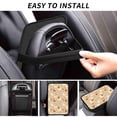 thumbnail image 6 of Bingfone Car Four-Season Universal Armrest Box Mat,Car Armrest Seat Cover Soft Leather Waterproof Armrest Cover Center Console Mat-Autumn and Thanksgiving, 6 of 7