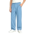 thumbnail image 5 of Nskgu Boys Wide Leg Pants Baggy Loose Fit Elastic Waist with Pockets for Big Kids, 5 of 7