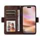 thumbnail image 2 of Funda GANGXUN para iPhone 16 Plus con diseño acolchado elegante, cuero PU, protección total y ajuste preciso, 2 of 5