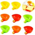 thumbnail image 1 of 8 Pcs Clips de Trempage Assortis pour Assiette, Clips de Trempage Progressifs Support de Bol, Conteneur d'Épices pour Sel, Sauce Tomate, Sucre, Vinaigre-4 Couleurs (Rouge, Jaune, Vert, Orange), 1 of 6