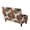 Abstract Geometric, variant on FOR U DESIGNS Purple Marble Print Stretch Ottoman Cover for Flip-Top Storage Stool, Washable Footstool Slipcover with Elastic Bottom Stretch Stool Protector Non-Slip Furniture Slipcover for Bedroom